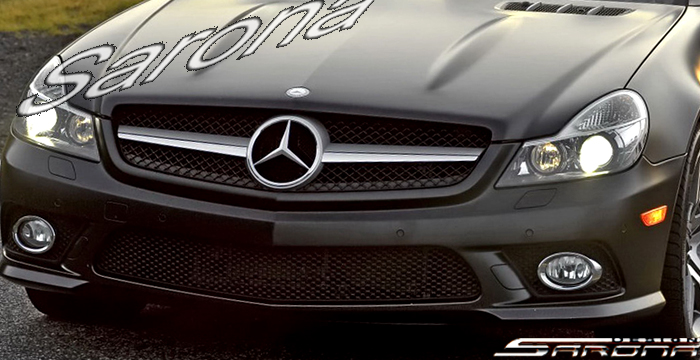 Custom Mercedes SL  Convertible Grill (2009 - 2012) - $699.00 (Part #MB-017-GR)